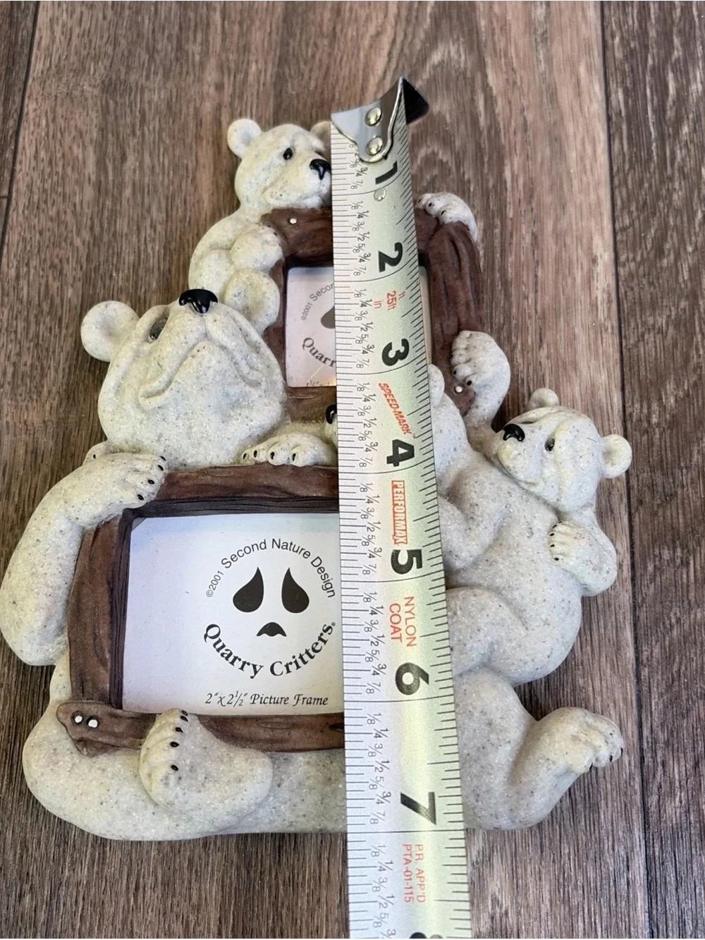 Quarry Critters Second Nature Design Bears 2 Spot Photo Frame